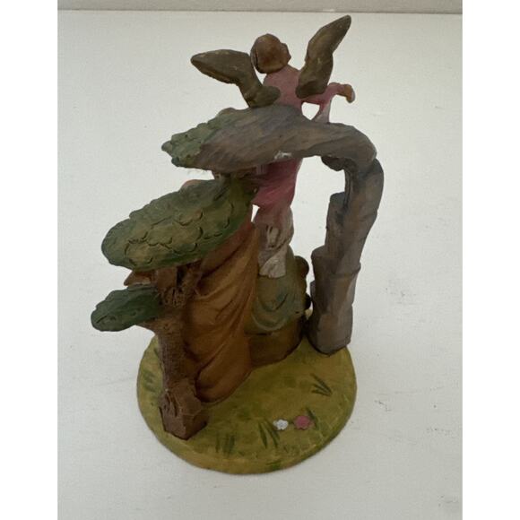 Vintage Fontanini‎ Holy Family Nativity Joseph Mary Baby Jesus ITALY Made Angel - Picture 2 of 11